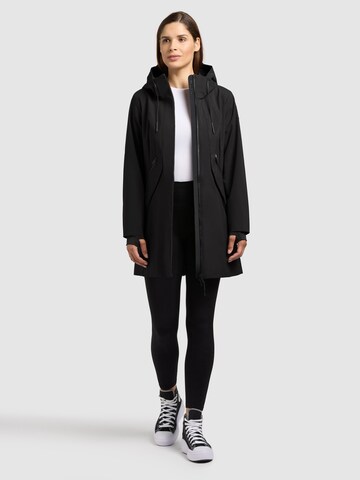 khujo Φθινοπωρινό και ανοιξιάτικο μπουφάν ' EIZA ' σε μαύρο