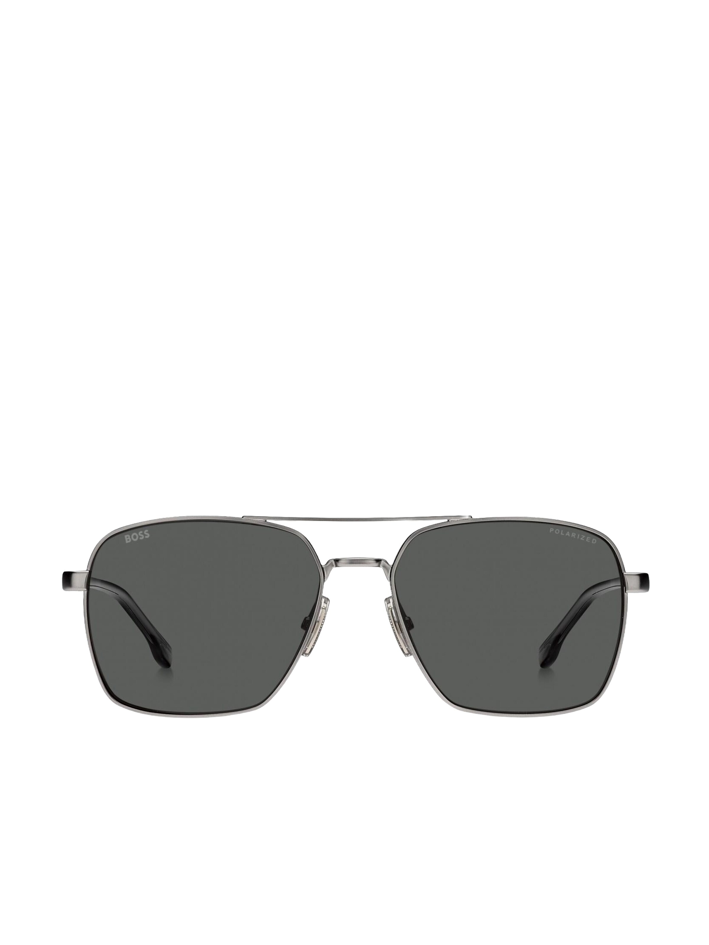 HUGO BOSS Sunglasses in Grey: front