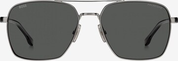 HUGO BOSS Sunglasses in Grey: front