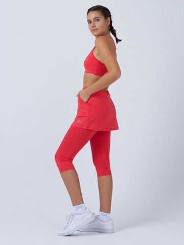 SPORTKIND Sportrok '2-in-1 Tennis Skirt with Leggings' in Oranje