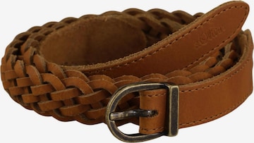 s.Oliver Gürtel One Size in Braun: Vorderseite