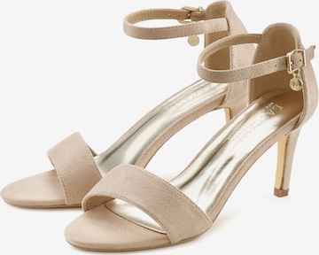 LASCANA Remmisandaalit värissä beige: etupuoli