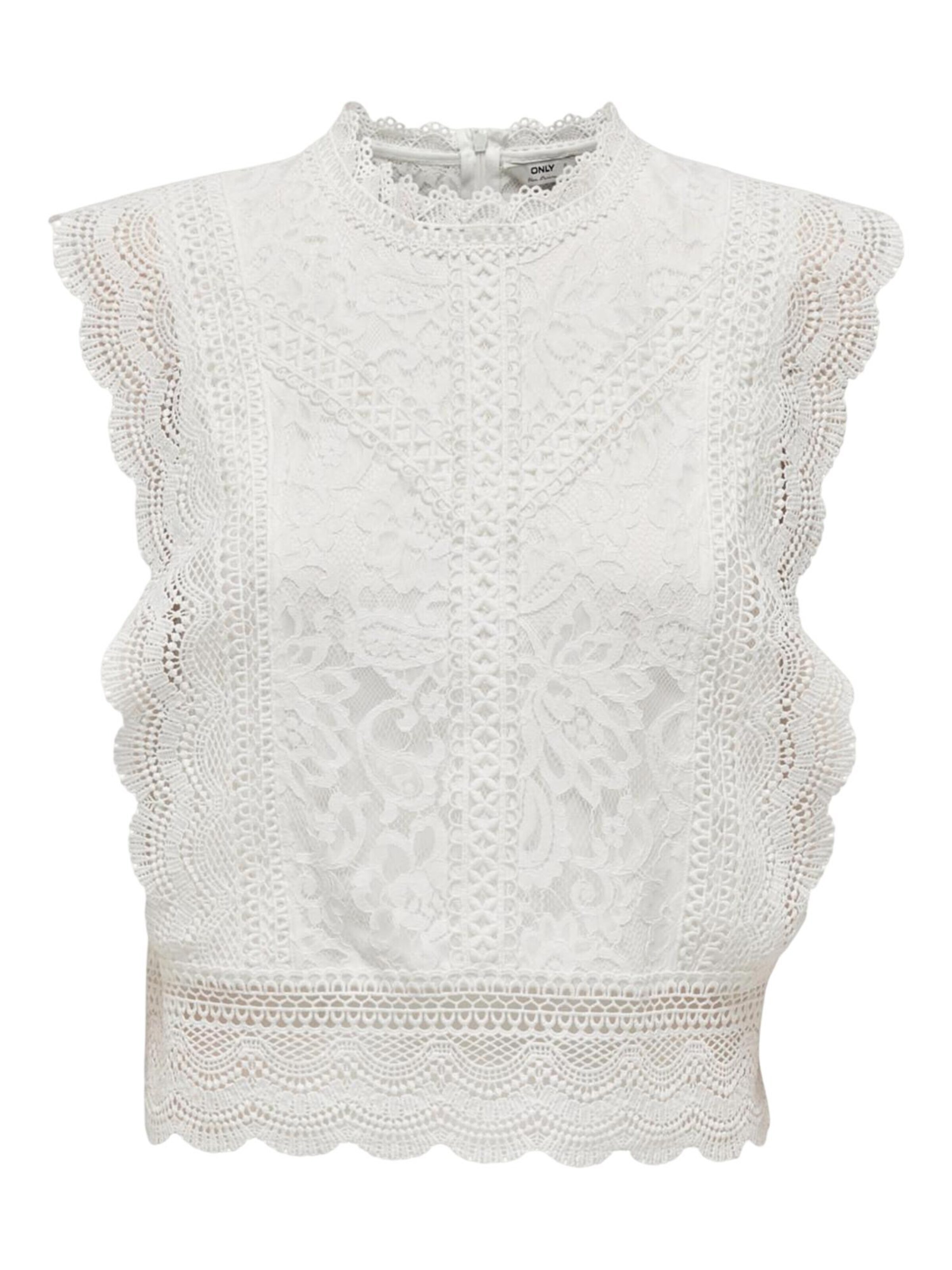 Top di ONLY in bianco: frontale