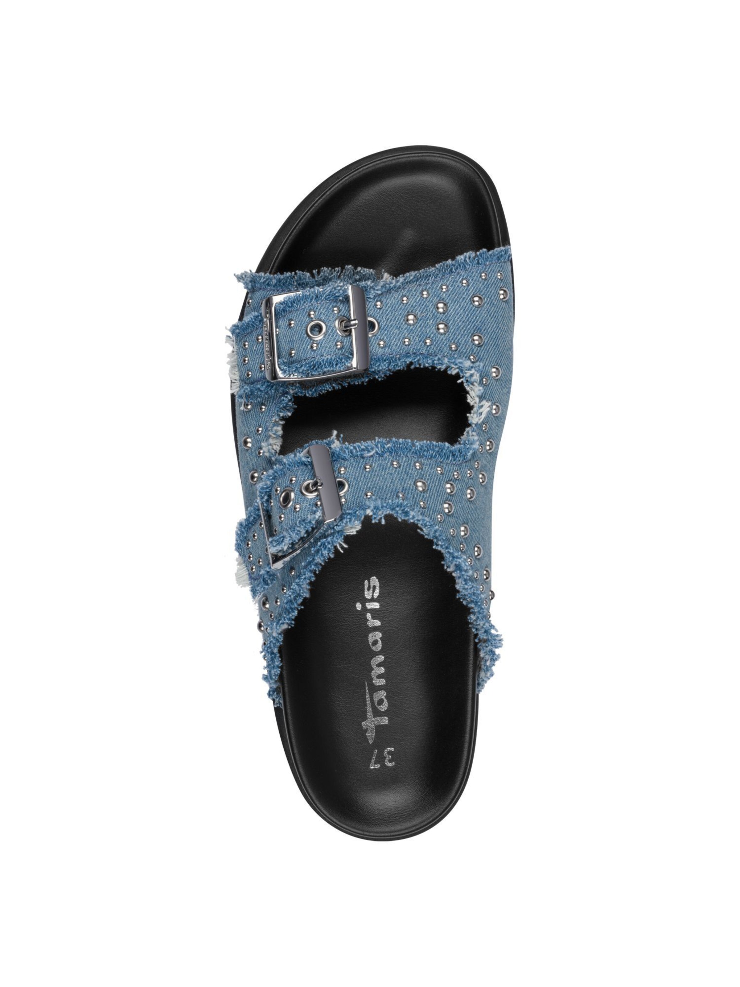 Mule Tamaris en bleu