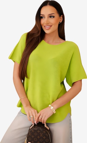 Lumera Sweater 'Gioia' in Green: front