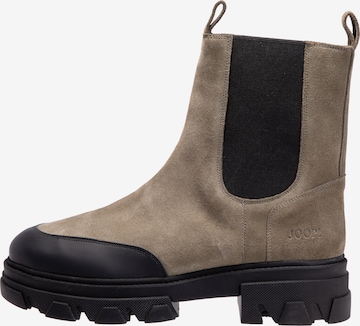 JOOP! - Botas chelsea 'Velluto Cameo' em verde: frente