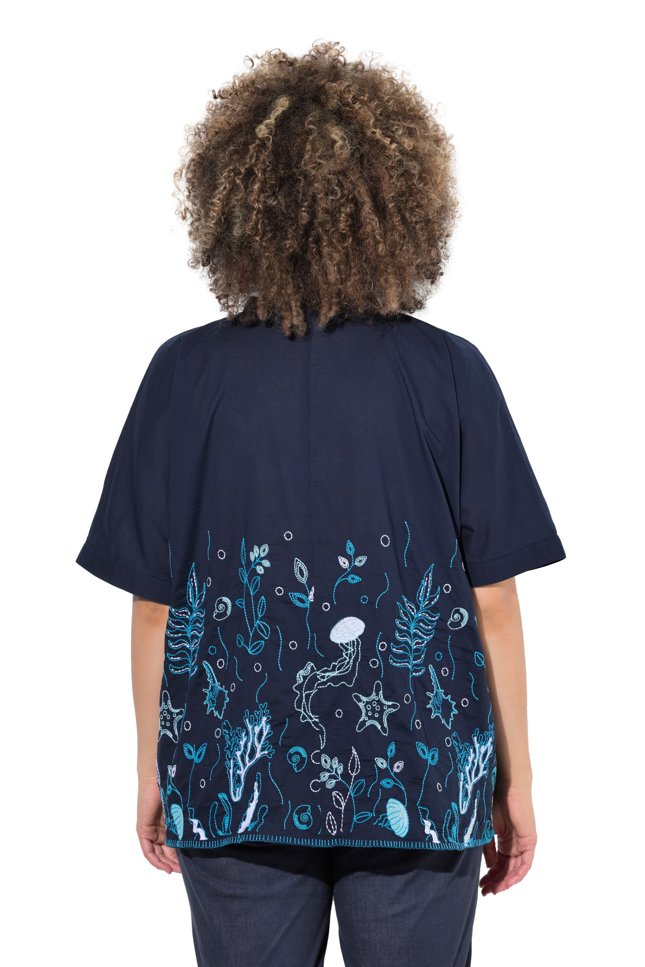 Ulla Popken Blouse in Blauw