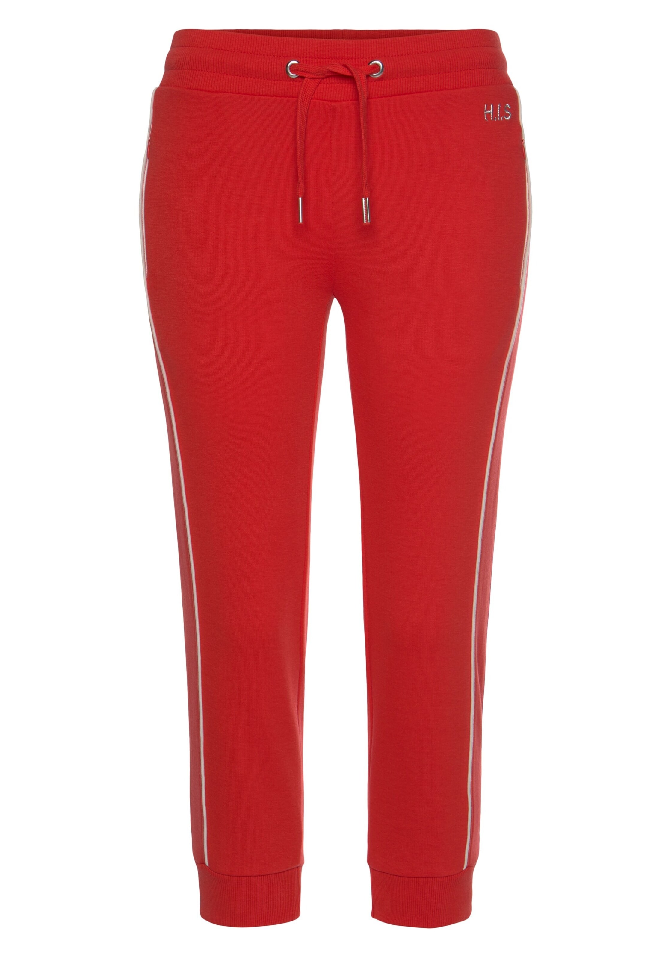Slimfit Pantaloni di H.I.S in rosso: frontale