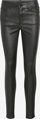 Skinny Jeans 'SARAH' de la VILA pe negru: față