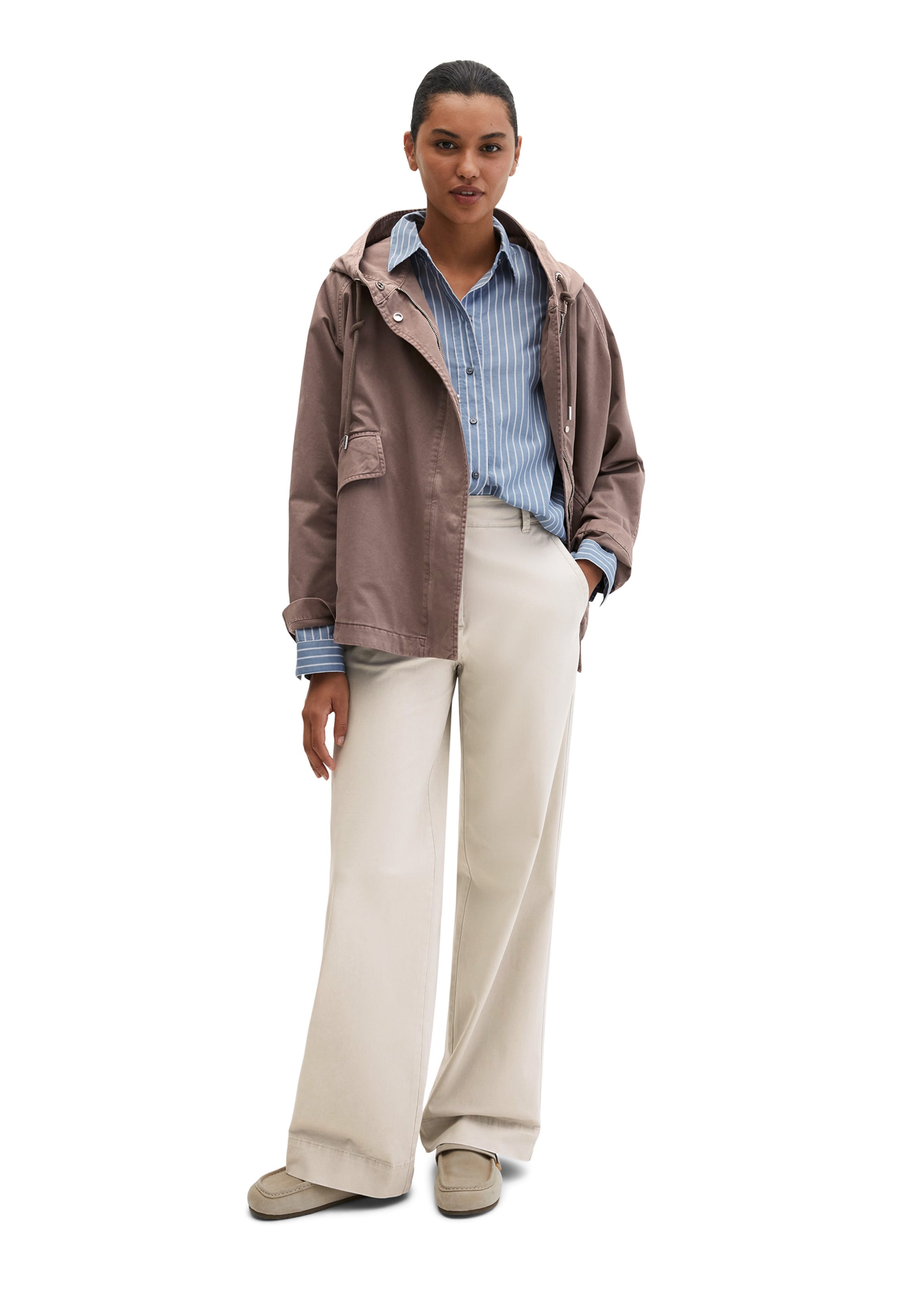 Marc O'Polo Jacke in Braun