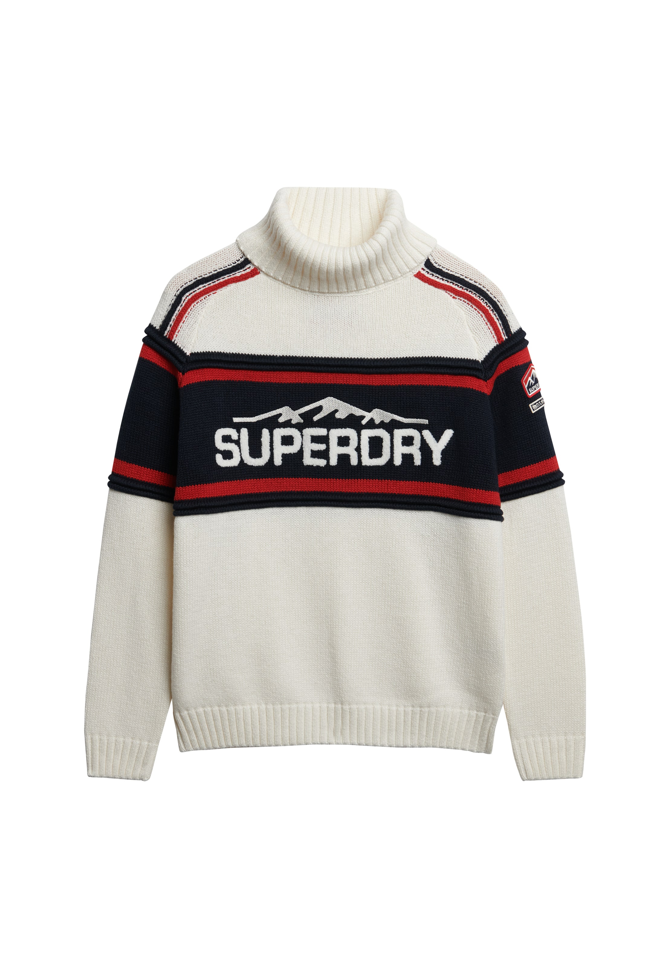 Pull-over 'Apres Ski' Superdry en blanc : devant