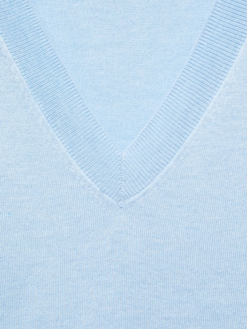 MANGO Sweter 'LUKAV' w kolorze niebieski