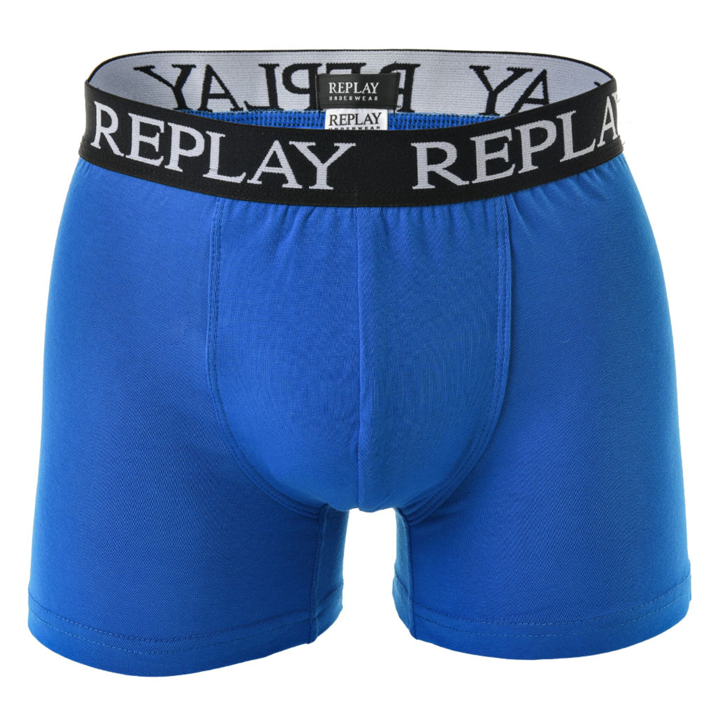 REPLAY Boxerky – modrá