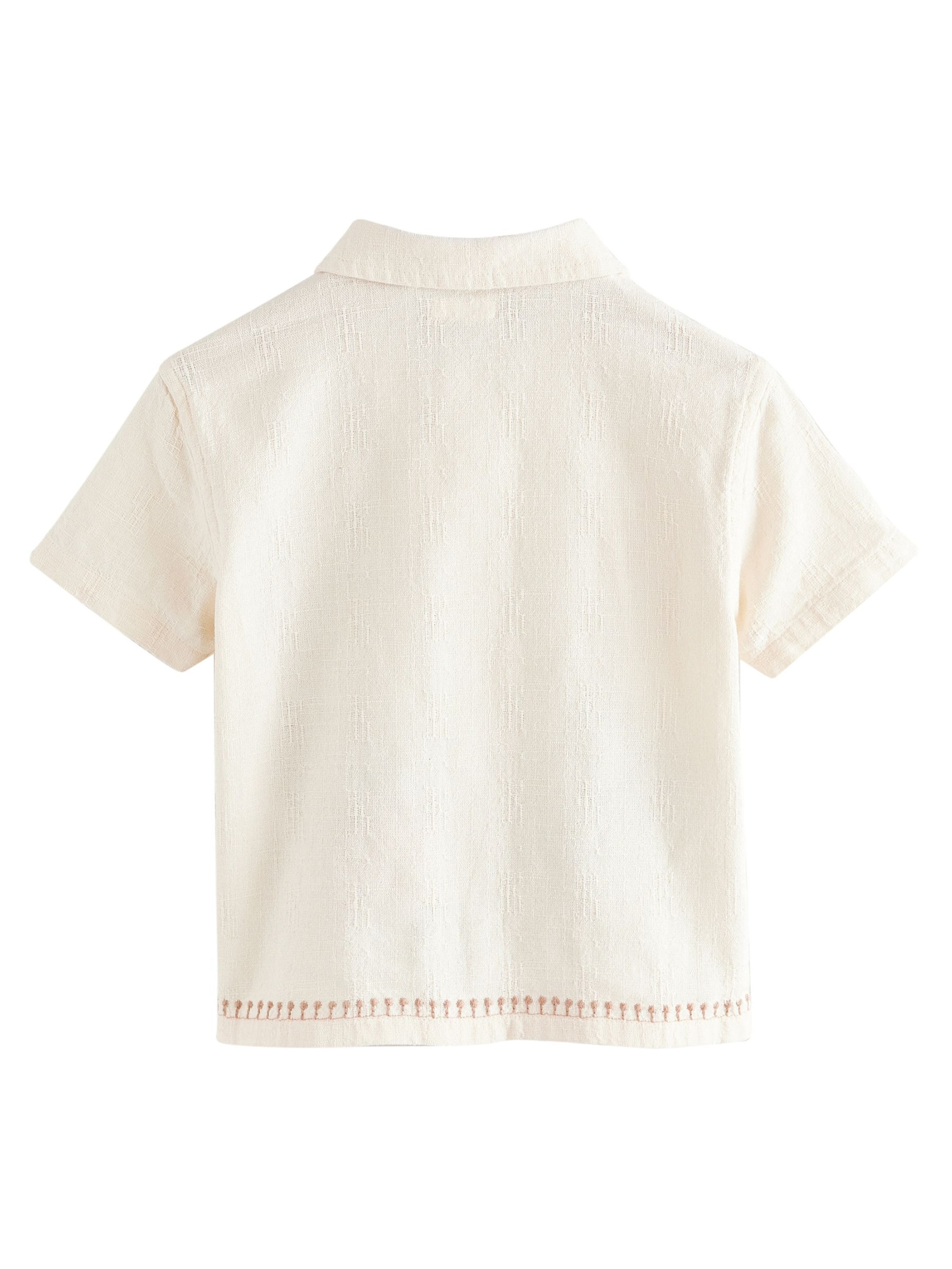 Next - Ajuste regular Camisa en beige