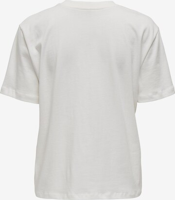 T-shirt 'MOLLY' ONLY en blanc