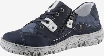 KRISBUT Athletic Lace-Up Shoes in Blue: front