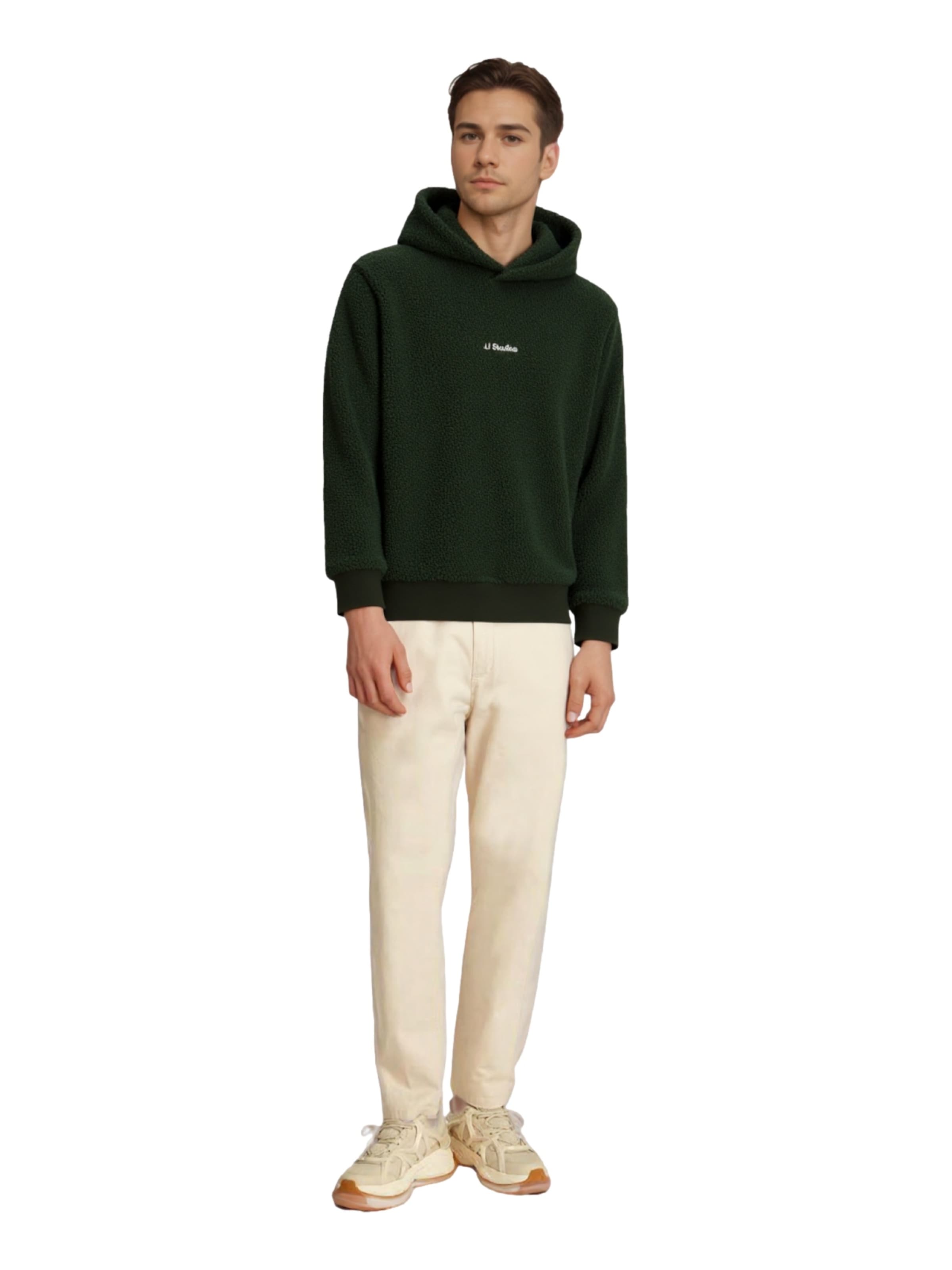 JACK & JONES Pulóver 'JJSOHO' - zöld