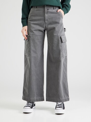 GAP Wide leg Cargo jeans in Black: front