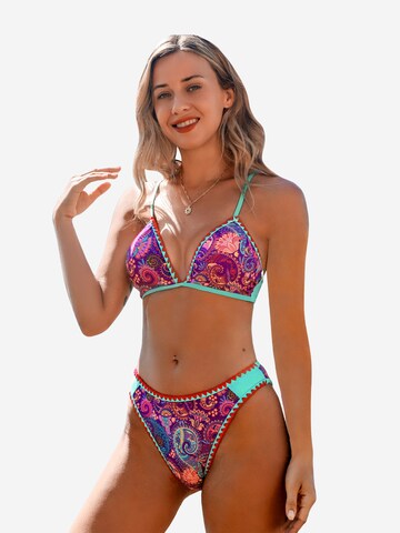 Cupshe Bustier Bikini in Lila