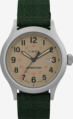Orologio analogico 'Expedition North' di TIMEX in verde: frontale