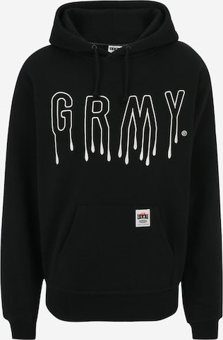 Grimey - Sudadera 'BACK AT YOU' en negro: frente