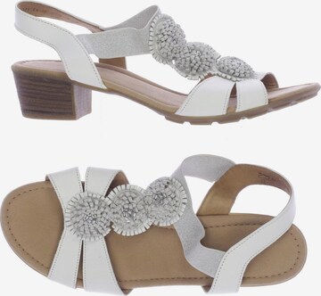 GABOR Sandals & High-Heeled Sandals in 41,5 in White: front