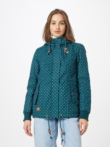 Ragwear Between-Season Jacket 'DANKA' in Green: front