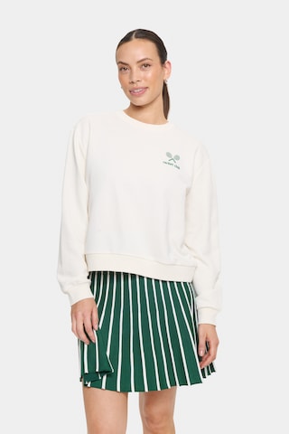 SAINT TROPEZ Sweater in Beige: front