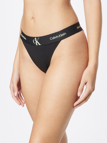 Calvin Klein Underwear Spodnje hlačke | črna barva: sprednja stran