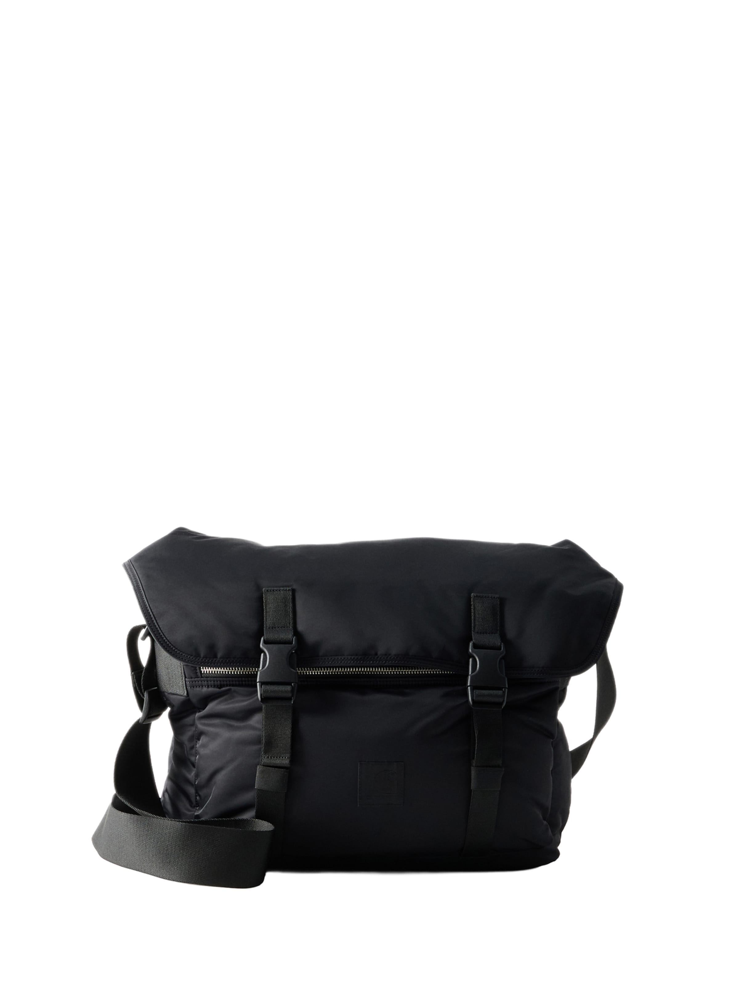 Carhartt WIP - Bolso de hombro 'Otis' en negro: frente