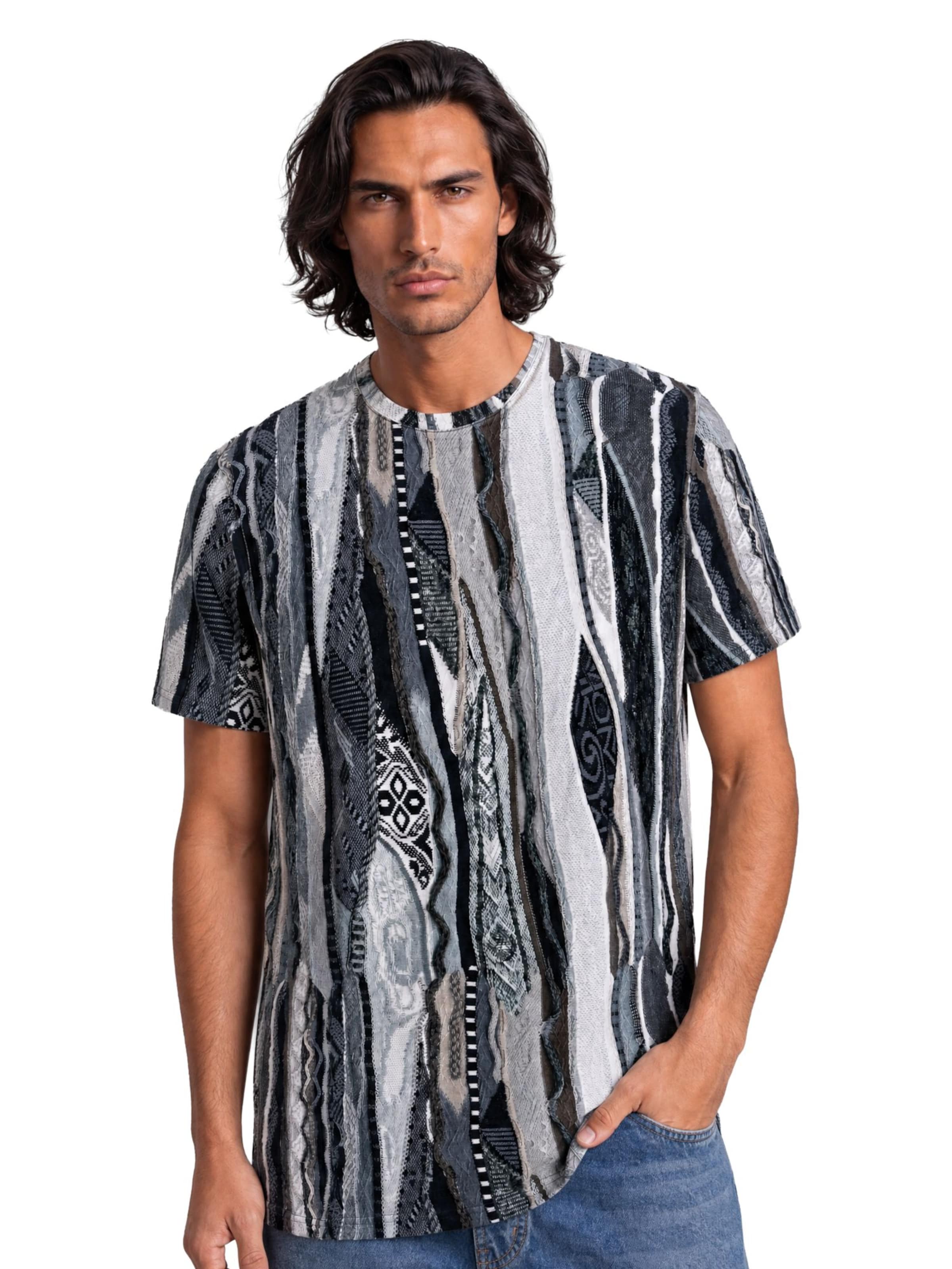 Carlo Colucci Shirt 'Fiaider' in Mixed colours: front