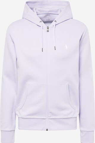 Polo Ralph Lauren Sweatjacke in Lila: predná strana