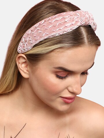 SOHI - Bijuteria de cabelo ' Sanita ' em rosa: frente