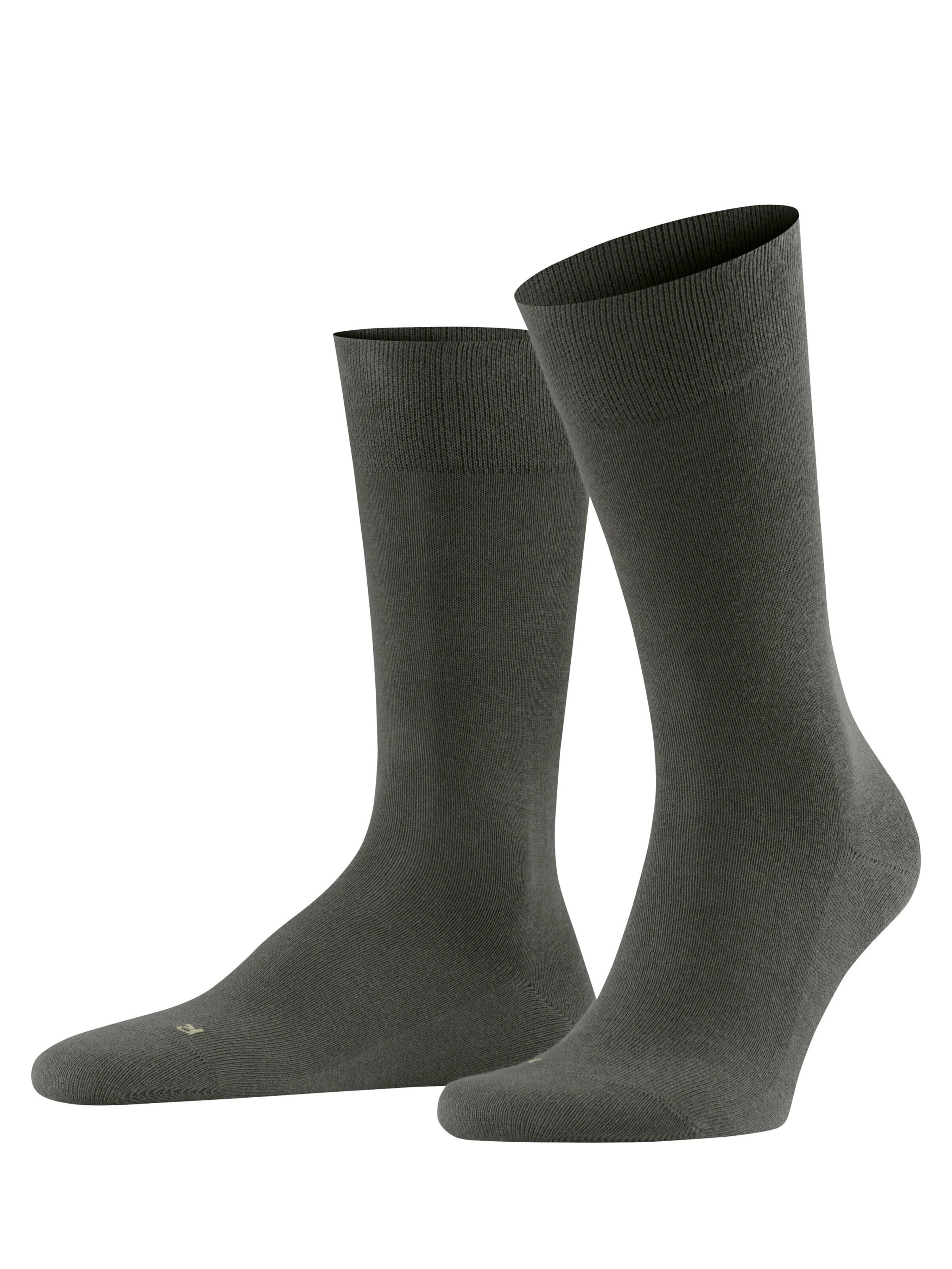 FALKE Socken 'Sensitive London'‌‌‌‌‌‌‌‌‌ in Grün: Vorderseite