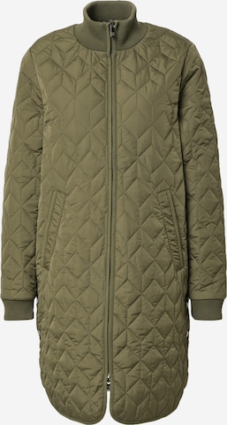 ILSE JACOBSEN Between-Seasons Coat in Green: front