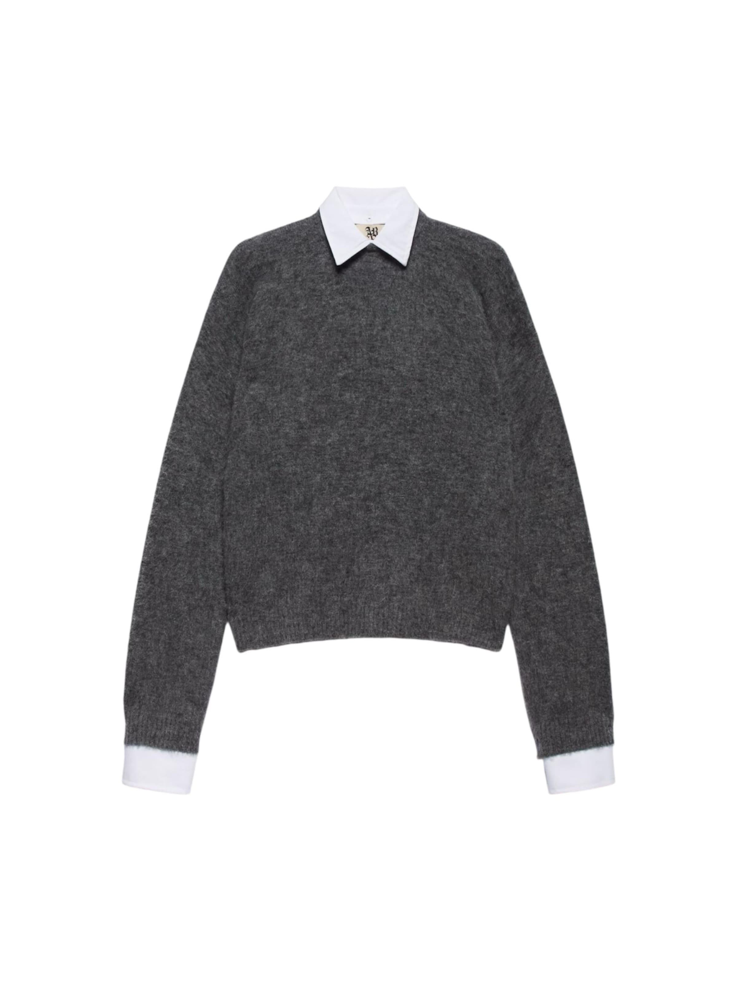 Aniye By Pullover in Grau: Vorderseite