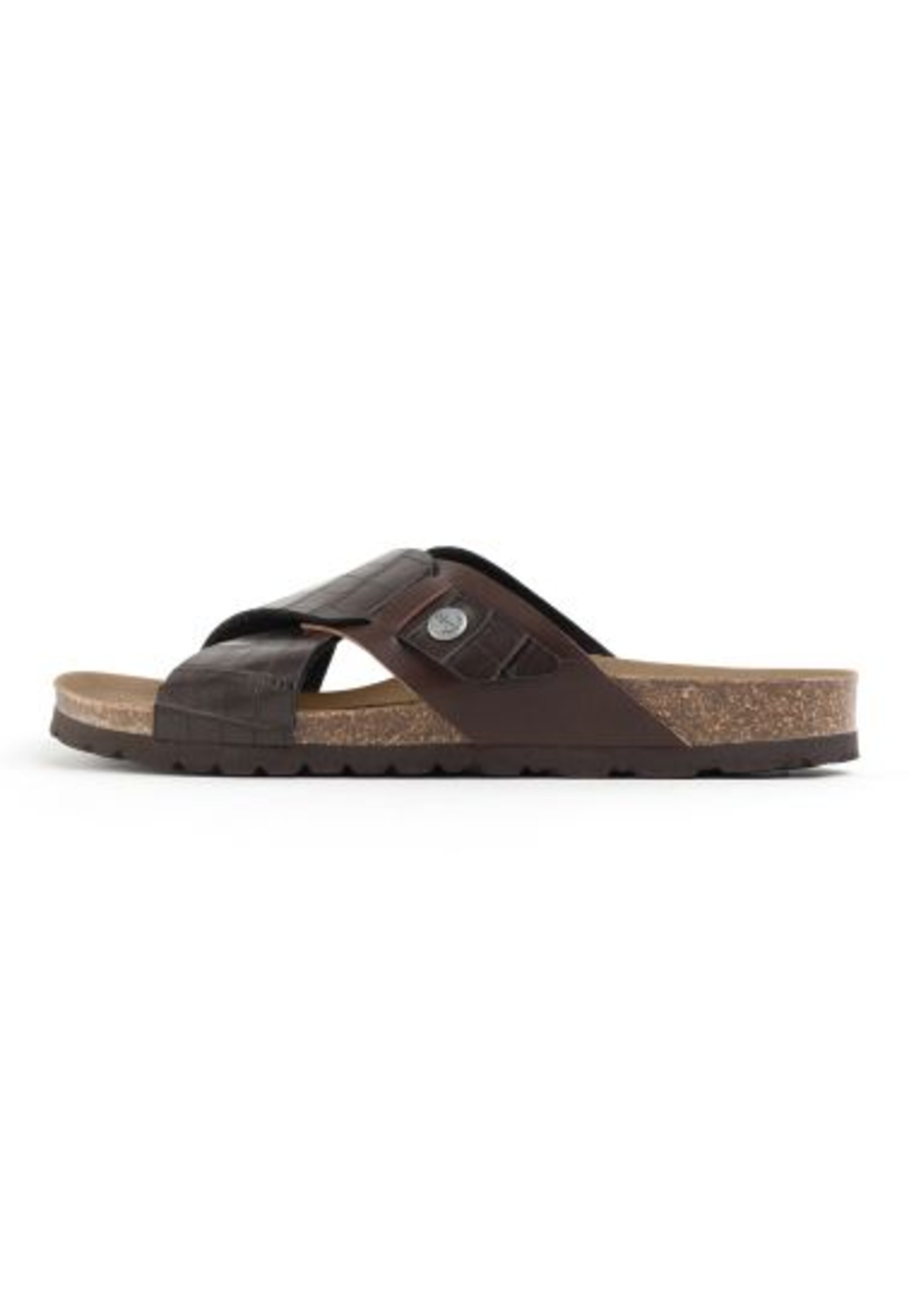 Bayton Mule 'Gandhi' in Brown: front