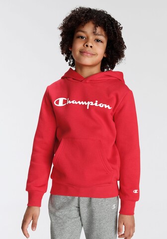 Champion Authentic Athletic Apparel Sweatshirt in Red: front