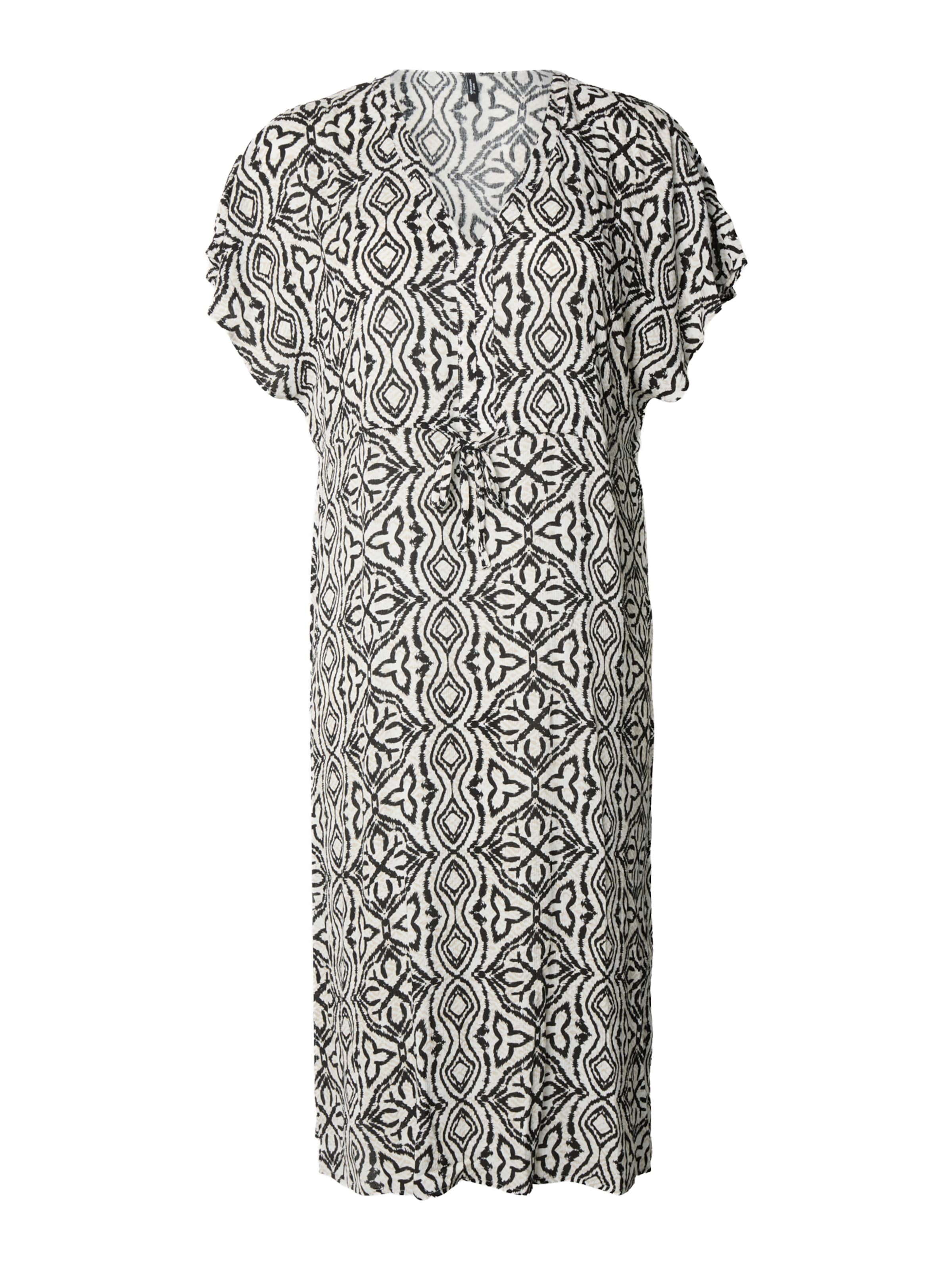 Vero Moda Curve Jurk 'VMCMENNY' in Beige: voorkant