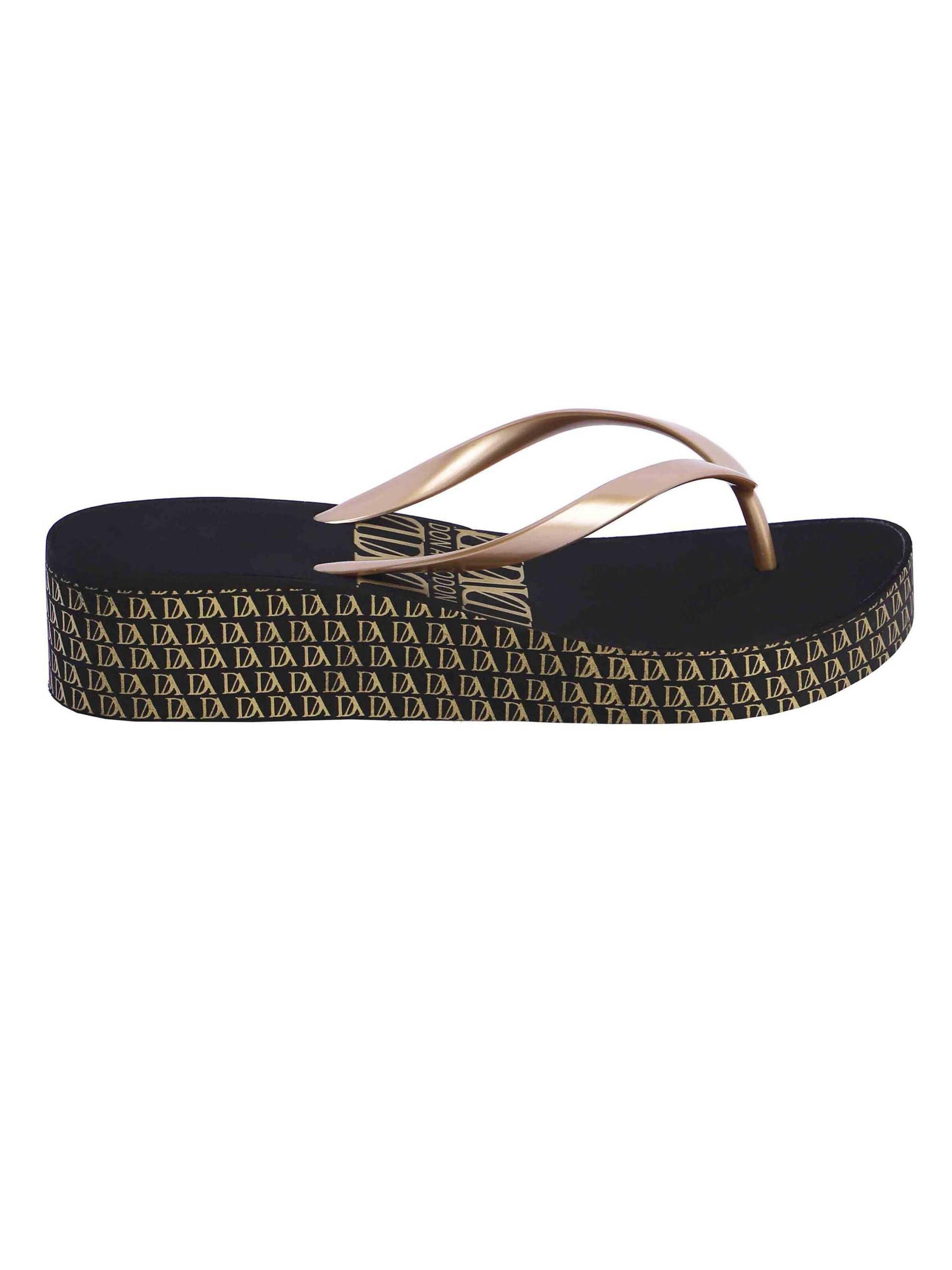 Don Algodon - Sandalias de dedo 'Amelie' en oro
