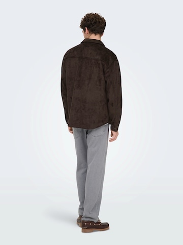 Only & Sons - regular Vaquero 'ONSEDGE' en gris