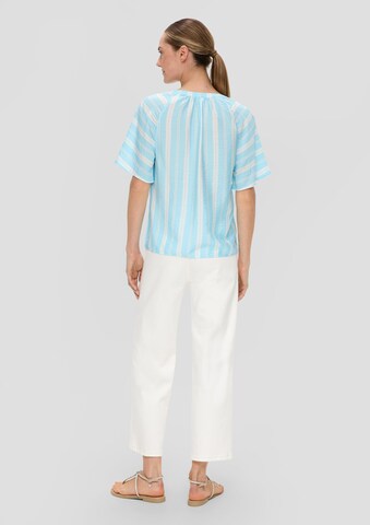 s.Oliver BLACK LABEL Blouse in Blauw