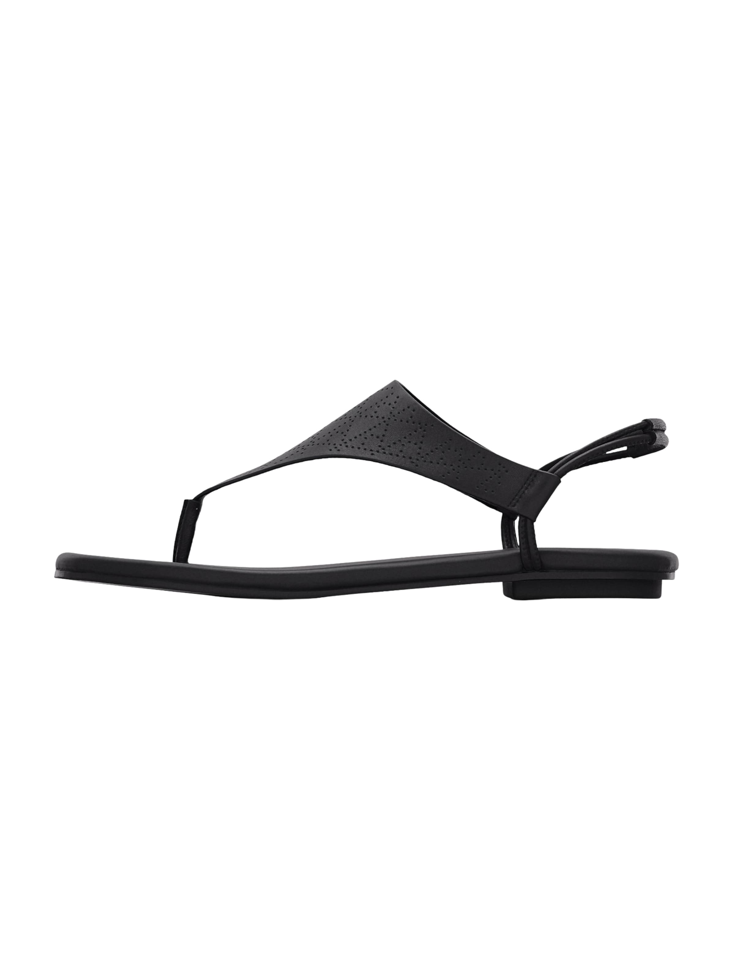 Calvin Klein Σαγιονάρες διχαλωτές σε μαύρο: μπροστά