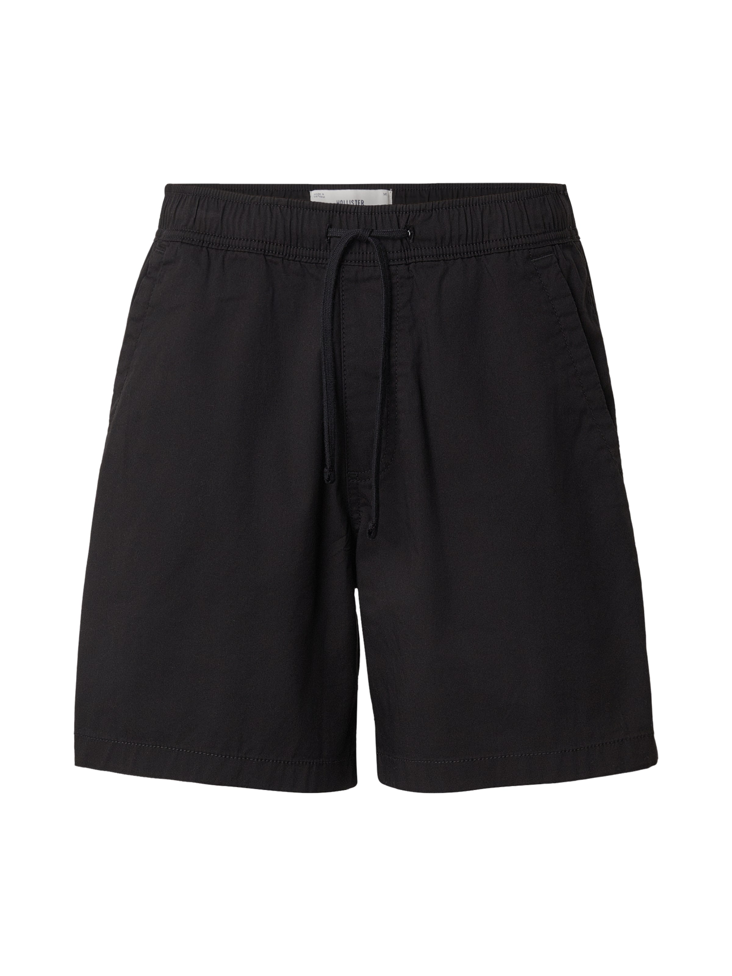 HOLLISTER - Calças em preto: frente