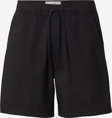 HOLLISTER - Calças em preto: frente