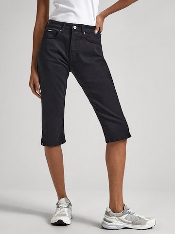 Pepe Jeans Regular Pants in Black: front