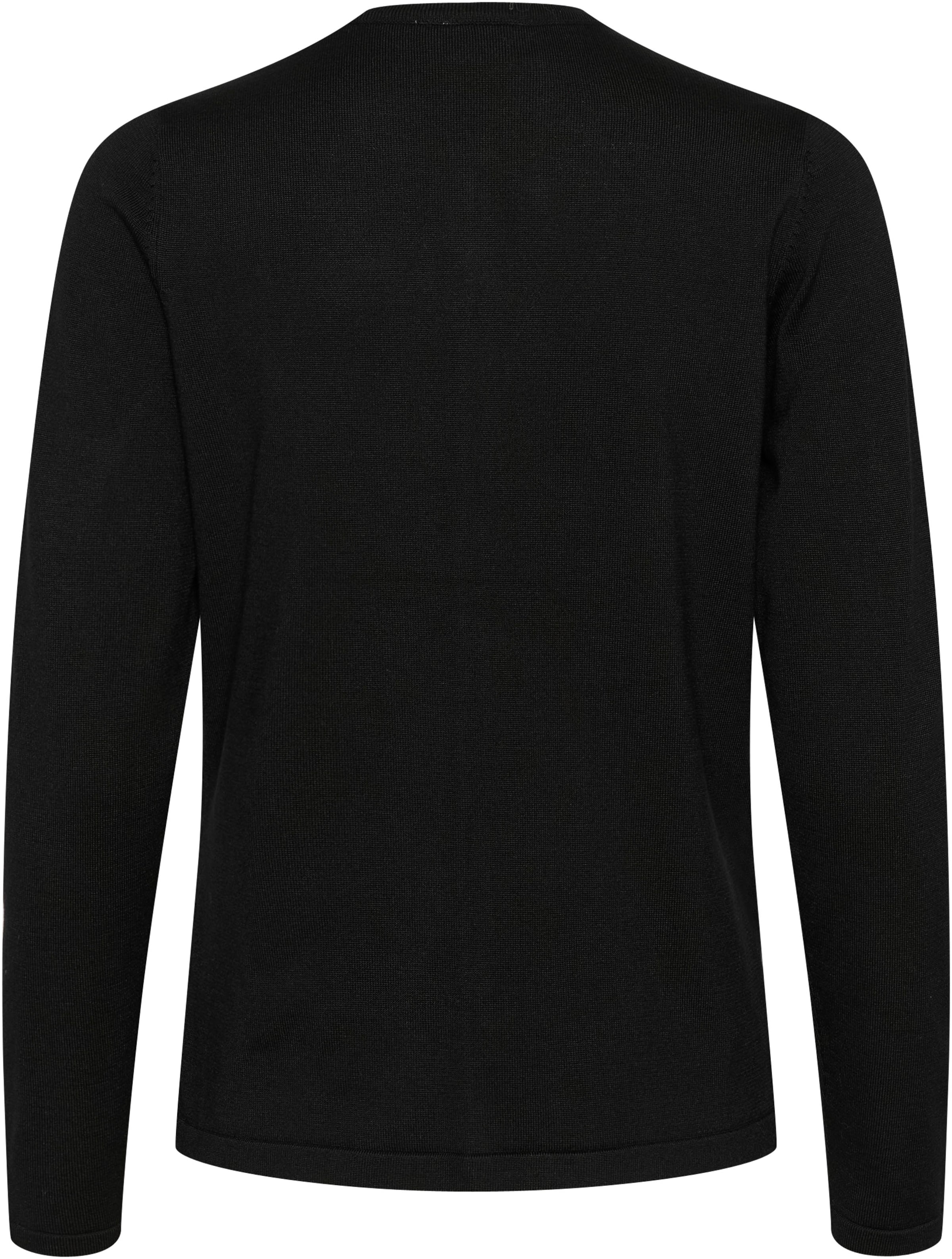 SAINT TROPEZ Strickjacke in Schwarz