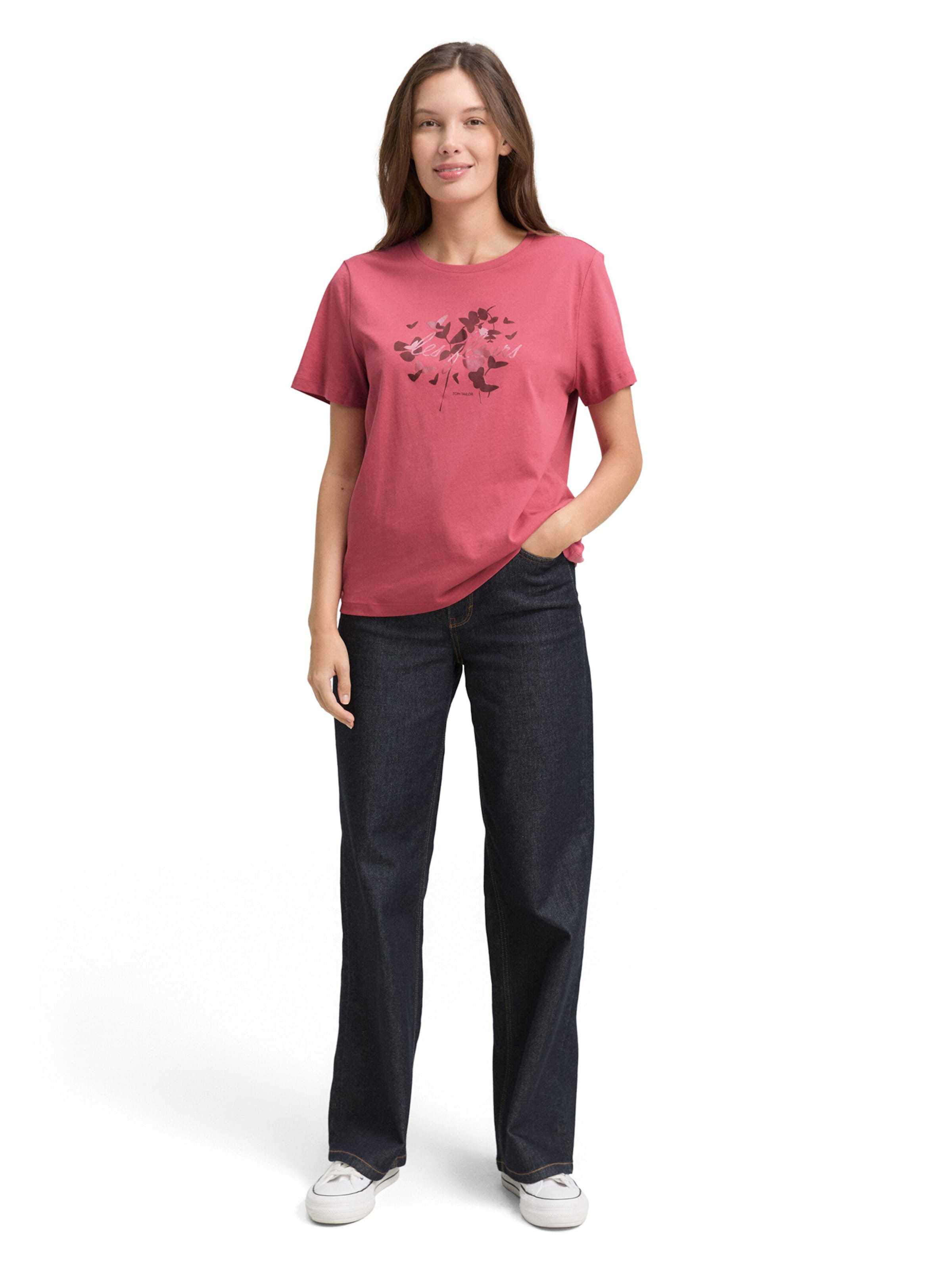 TOM TAILOR - Camiseta en rojo