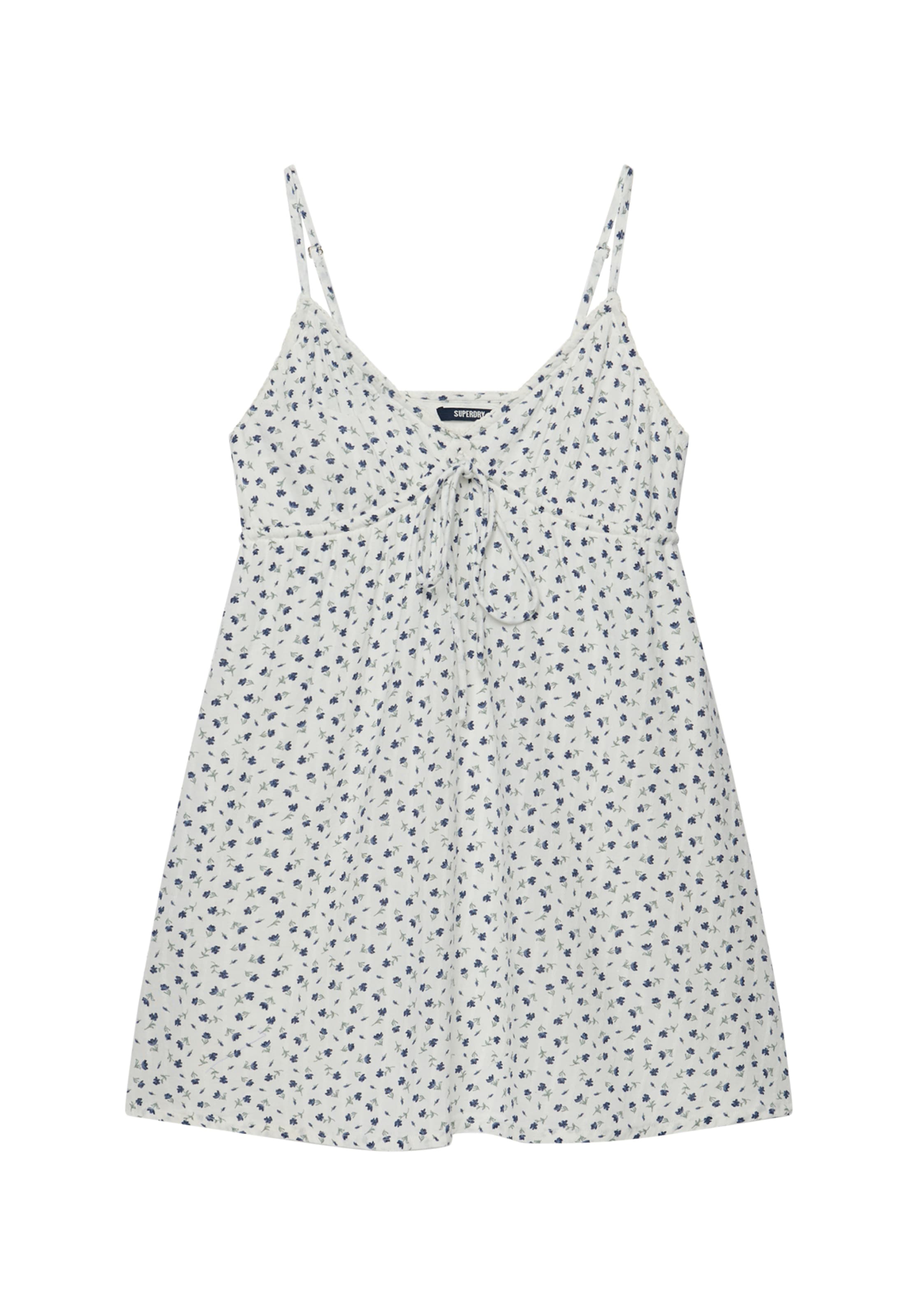 Robe d’été Superdry & Co en blanc : devant