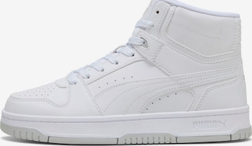 Sneaker 'Puma Rebound Slam Mid Jr' di PUMA in bianco: frontale